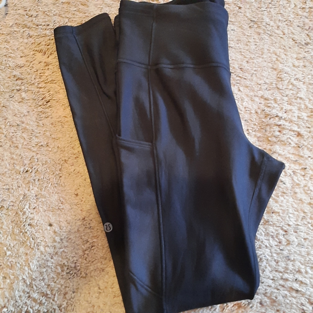 Lululemon Speed Up Tight Fleece Lined